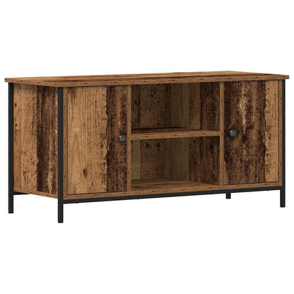 vidaXL TV Cabinet 100 x 40 x 50 cm Old wood Engineered wood 2