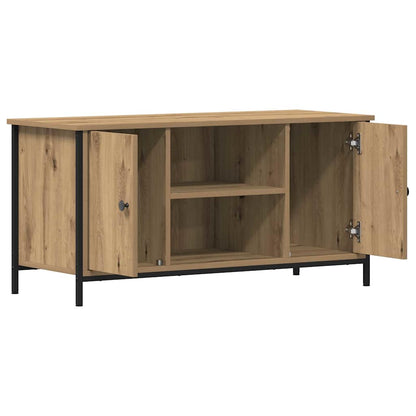 vidaXL TV Cabinet 100 x 40 x 50 cm Artisan oak Engineered wood 5