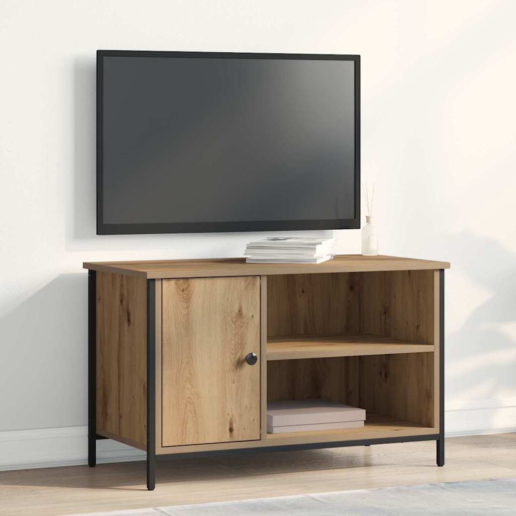 vidaXL TV Cabinet 80 x 40 x 50 cm Artisan oak Engineered wood 1