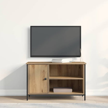 vidaXL TV Cabinet 80 x 40 x 50 cm Artisan oak Engineered wood 4