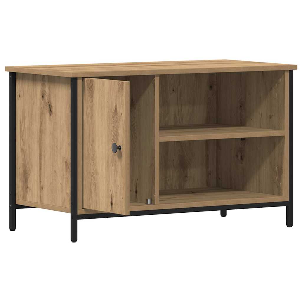 vidaXL TV Cabinet 80 x 40 x 50 cm Artisan oak Engineered wood 5