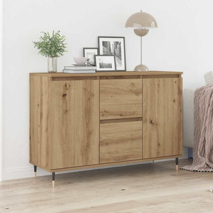 Sideboard 101,5x35x70 cm Engineered Wood Artisan oak