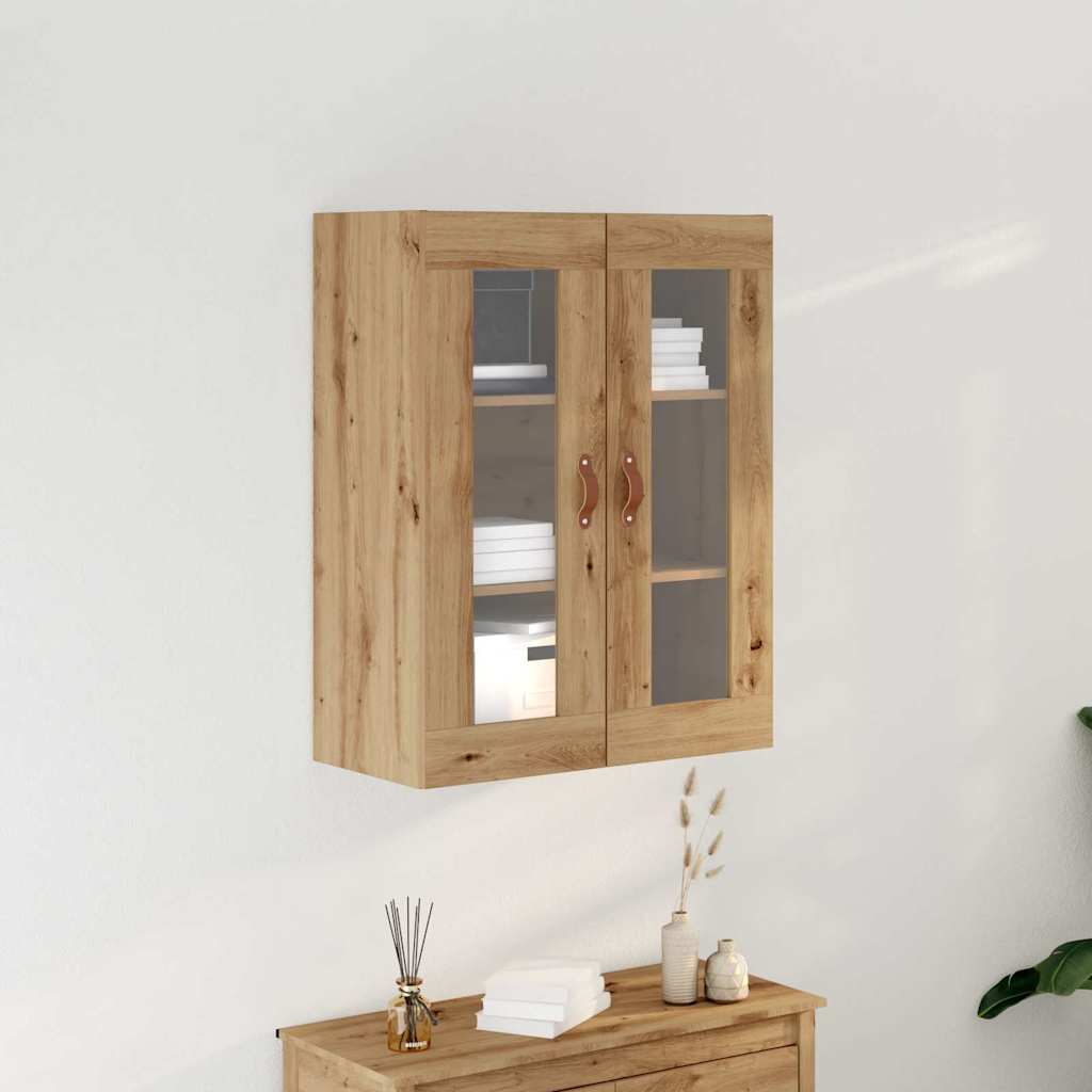 vidaXL Wall Cabinet Artisan Oak 69.5 x 34 x 90 cm Engineered Wood 1