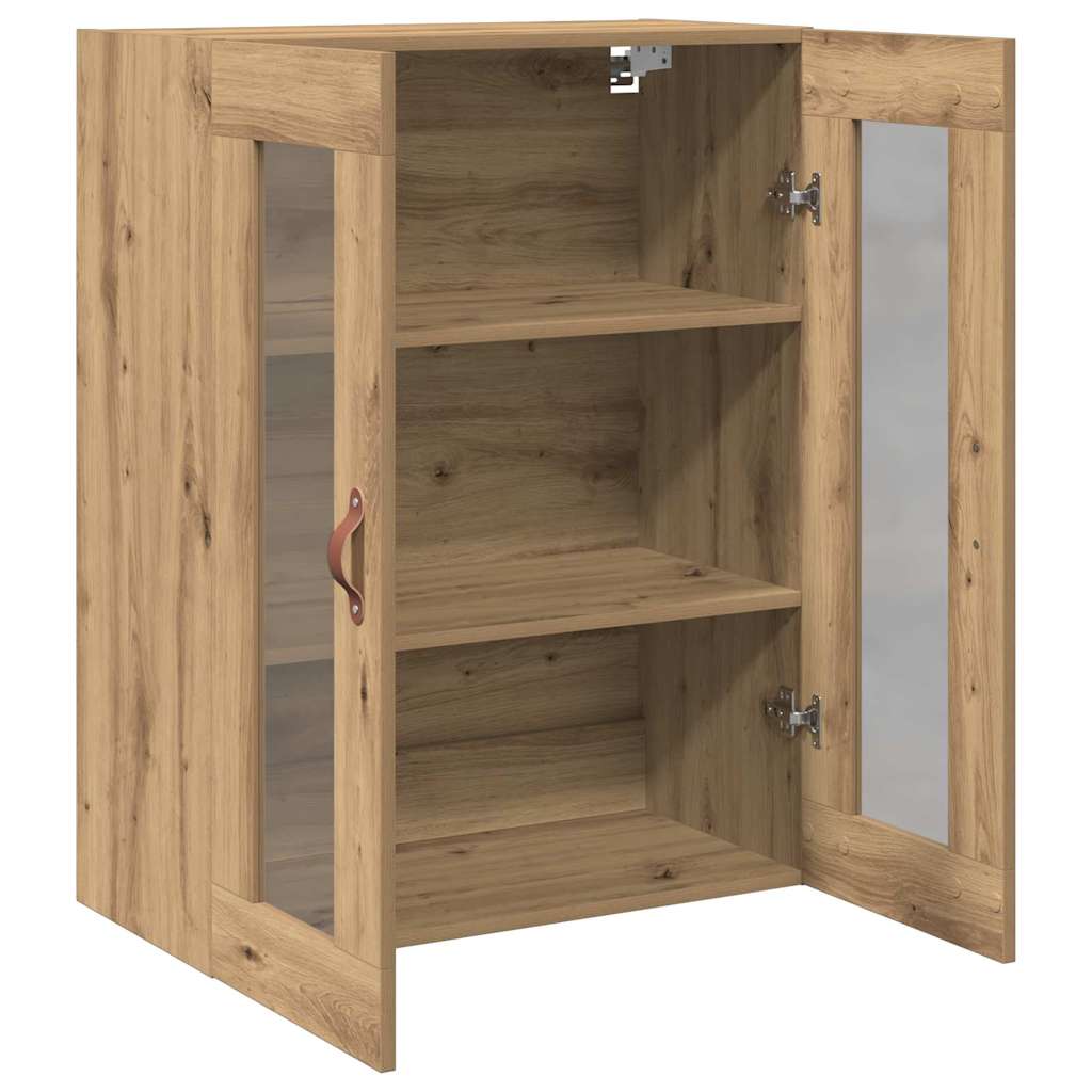 vidaXL Wall Cabinet Artisan Oak 69.5 x 34 x 90 cm Engineered Wood 5