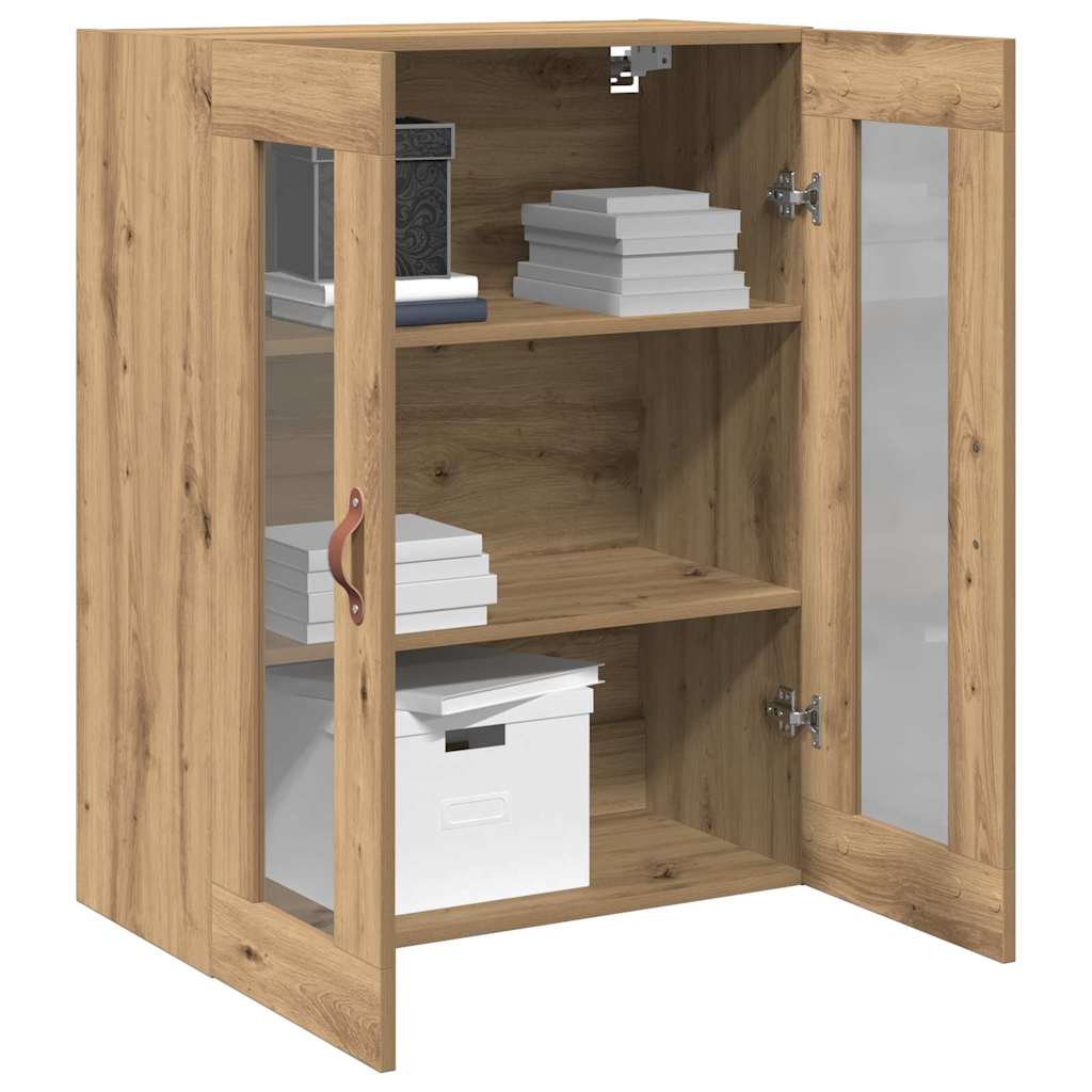 vidaXL Wall Cabinet Artisan Oak 69.5 x 34 x 90 cm Engineered Wood 3