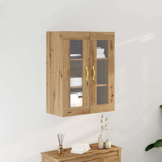 Wall Mounted Cabinet 69,5x34x90 cm Artisan oak