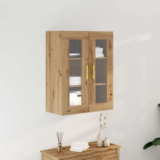Wall Mounted Cabinet 69,5x34x90 cm Artisan oak