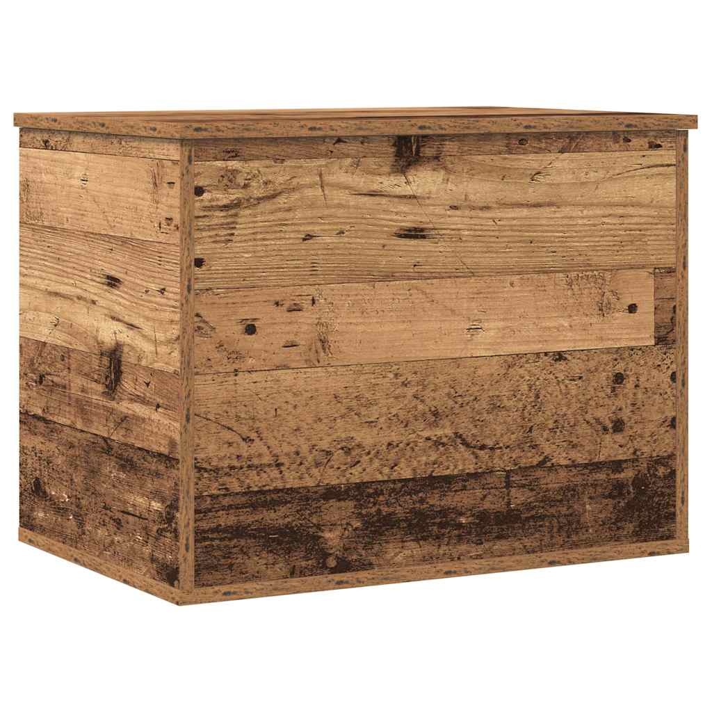 vidaXL Storage Box Old wood 60 x 42 x 46 cm Engineered Wood 2