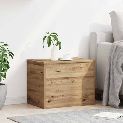 vidaXL Storage Box Artisan oak 60 x 42 x 46 cm Engineered Wood 4