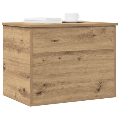 vidaXL Storage Box Artisan oak 60 x 42 x 46 cm Engineered Wood 3