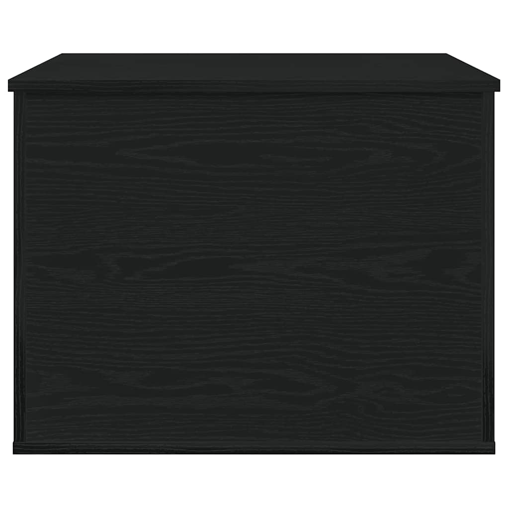 vidaXL Storage Box Black oak 60 x 42 x 46 cm Engineered Wood 6