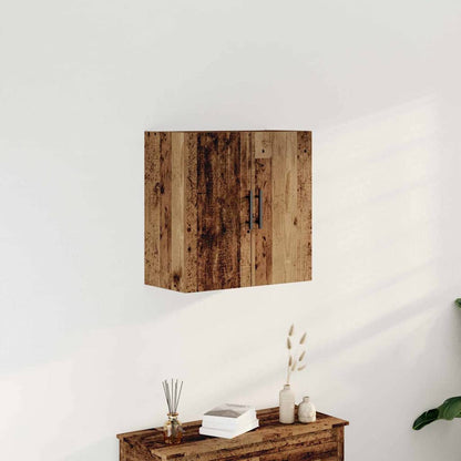 vidaXL Wall Cabinet 60 x 31.5 x 60 cm Engineered Wood Old Wood 1