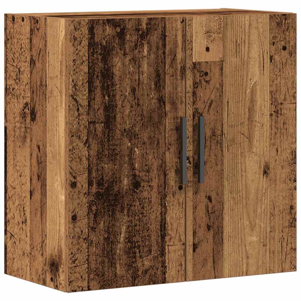 vidaXL Wall Cabinet 60 x 31.5 x 60 cm Engineered Wood Old Wood 2