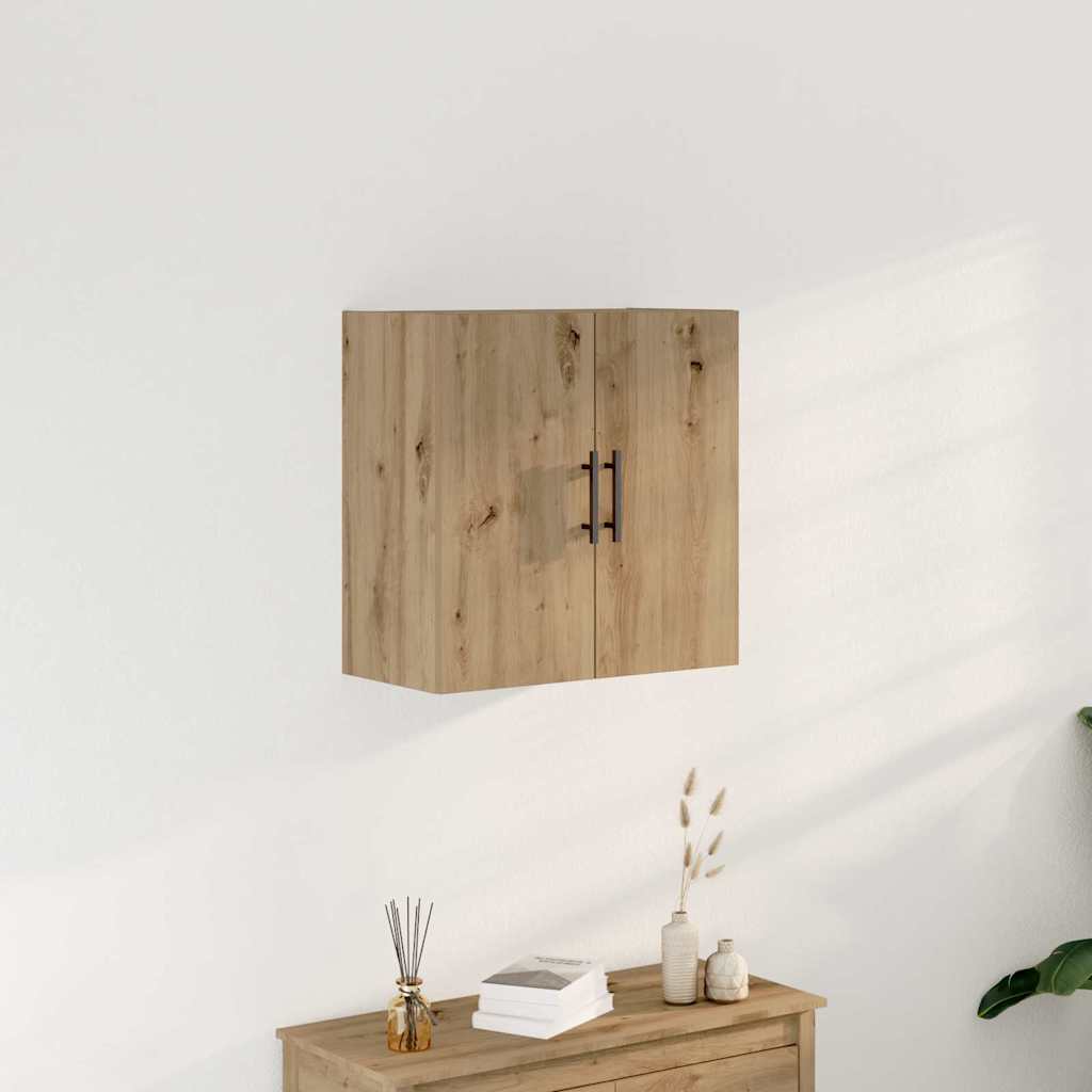 vidaXL Wall Cabinet 60 x 31.5 x 60 cm Engineered Wood Artisan Oak 1