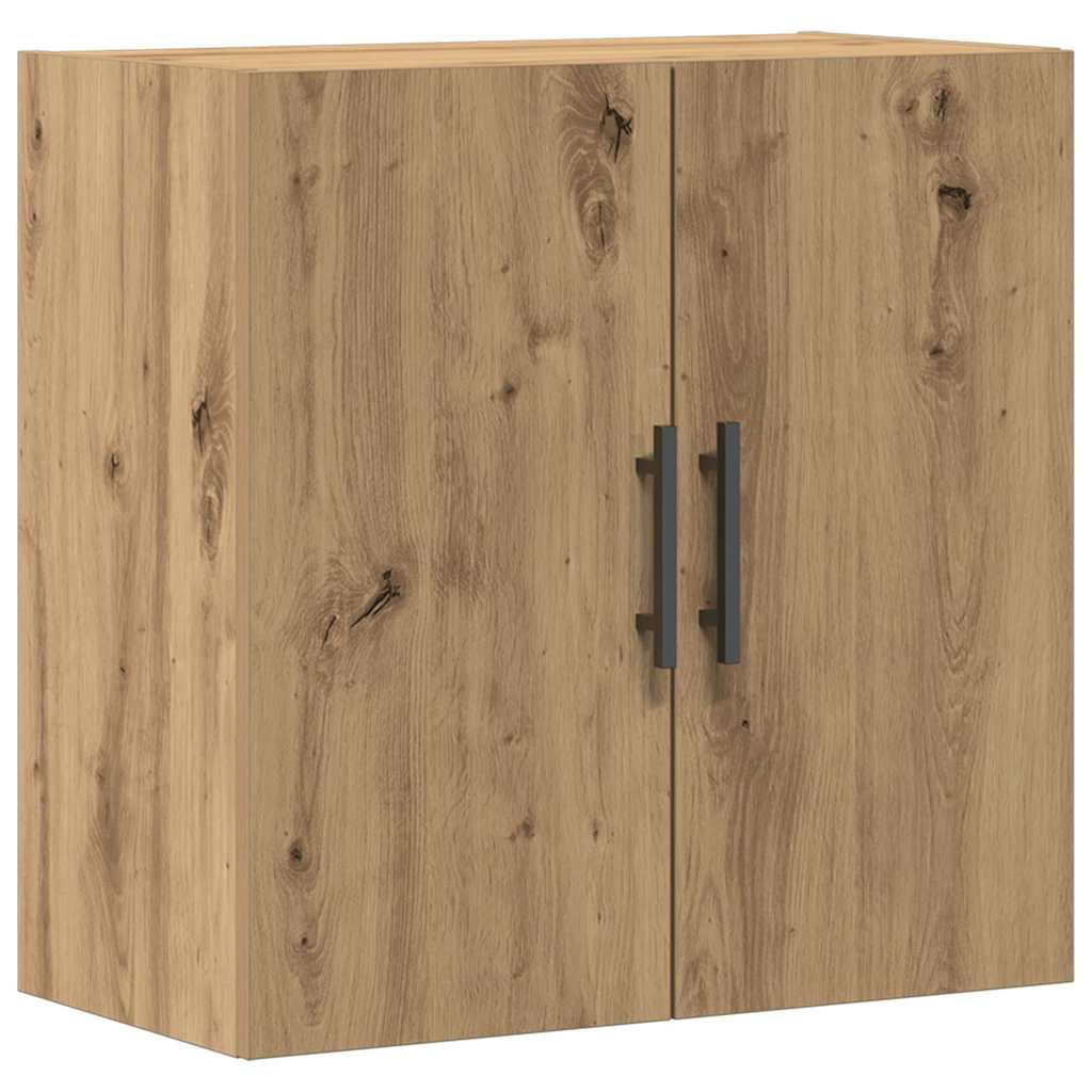 vidaXL Wall Cabinet 60 x 31.5 x 60 cm Engineered Wood Artisan Oak 2