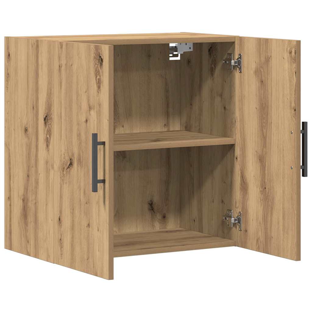 vidaXL Wall Cabinet 60 x 31.5 x 60 cm Engineered Wood Artisan Oak 5