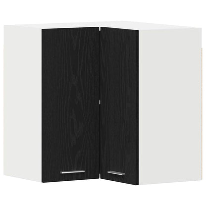 vidaXL Hanging Cabinet Lyon Black Oak 57 x 57 x 60 cm Engineered Wood 2