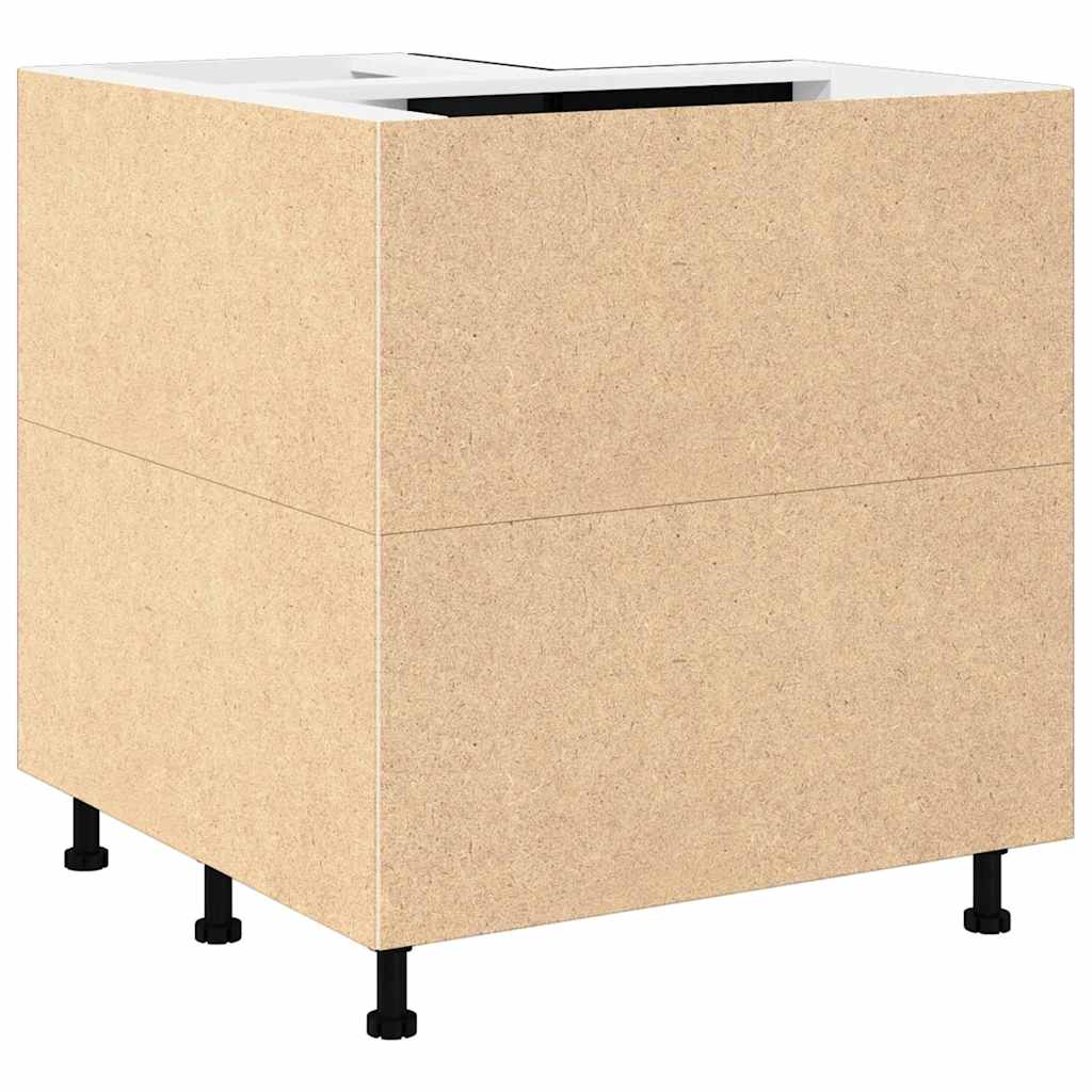 vidaXL Hanging Cabinet Black Oak 75.5 x 75.5 x 80.5 cm Engineered Wood 6