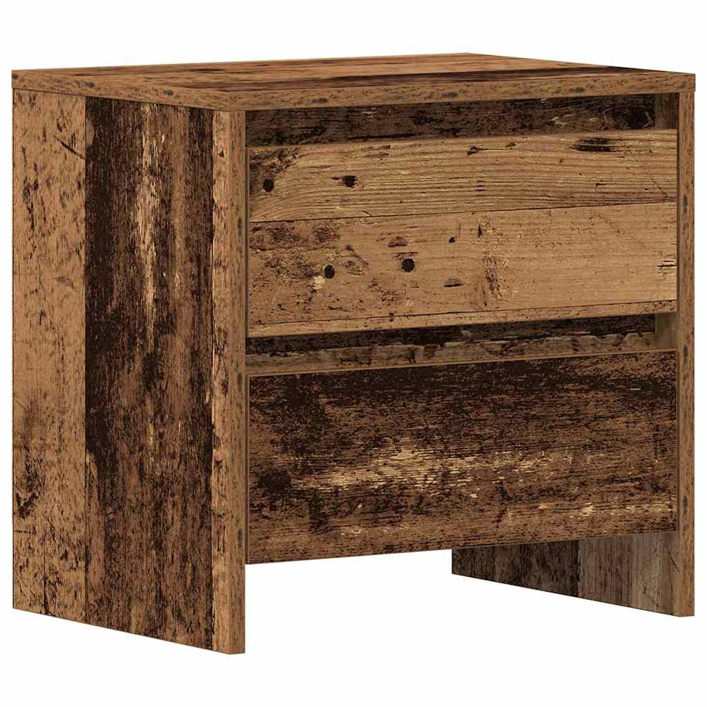 vidaXL Bedside Cabinet 2 pcs Old Wood 45 x 34 x 44.5 cm 6