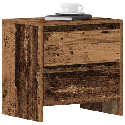 vidaXL Bedside Cabinet 2 pcs Old Wood 45 x 34 x 44.5 cm 3