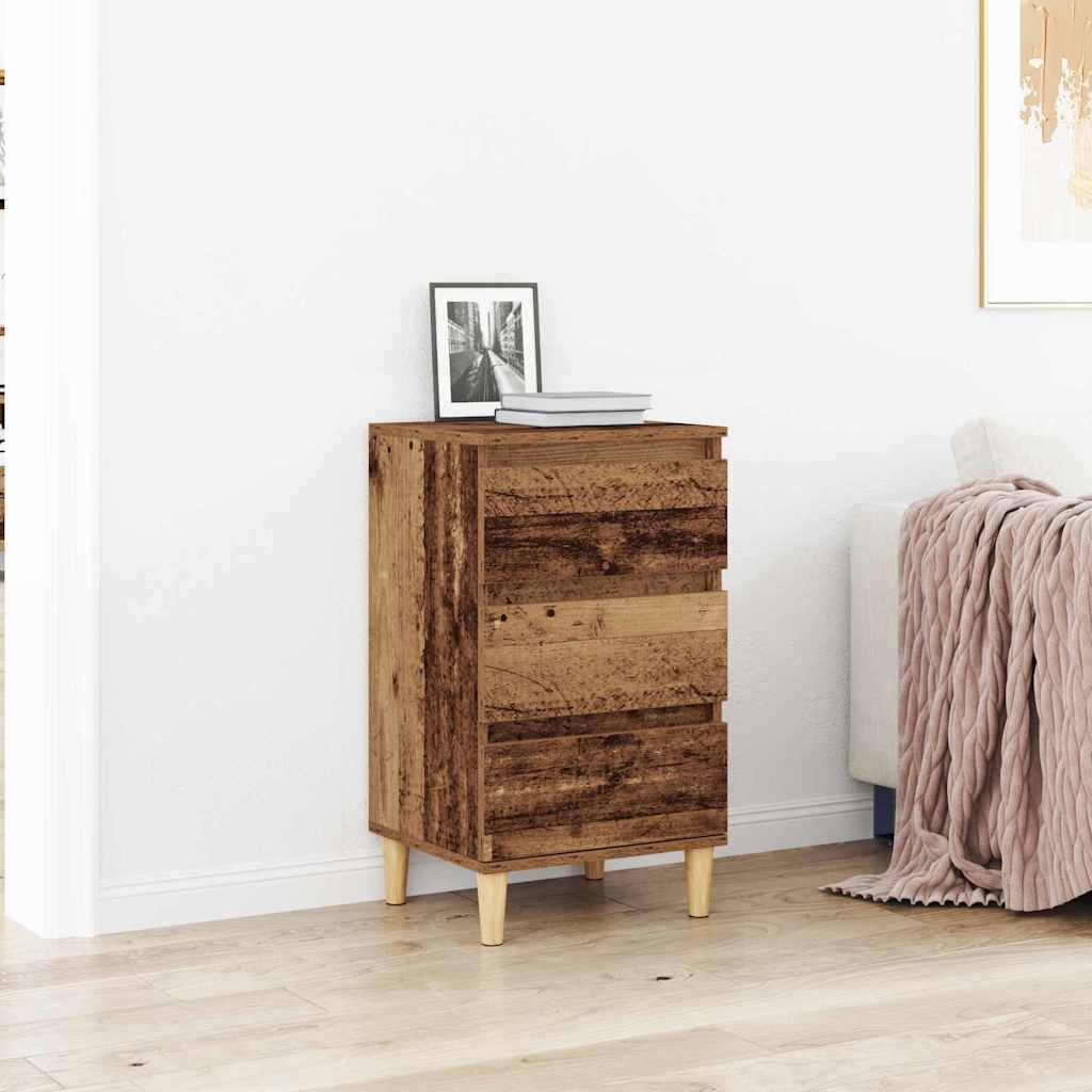 vidaXL Bedside Cabinet 40x35x70 cm Engineered Wood