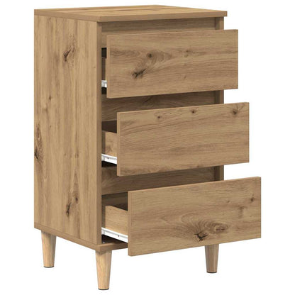 vidaXL Bedside Cabinet Artisan Oak 40 x 35 x 70 cm Engineered Wood 5