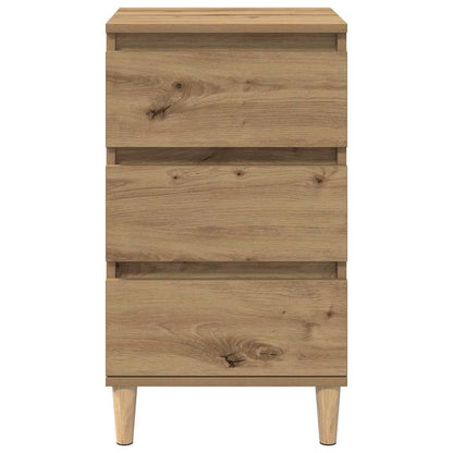 vidaXL Bedside Cabinet Artisan Oak 40 x 35 x 70 cm Engineered Wood 6