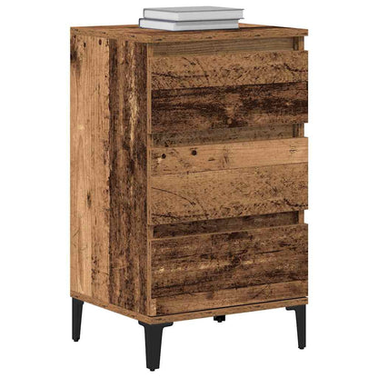 vidaXL Bedside Cabinet Old Wood 45 x 35 x 44 cm Engineered Wood 3