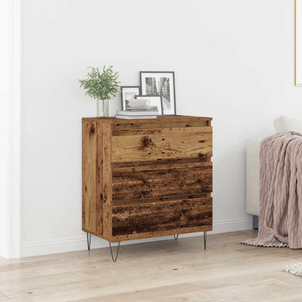 vidaXL Sideboard Old Wood 60 x 35 x 70 cm Engineered Wood 1