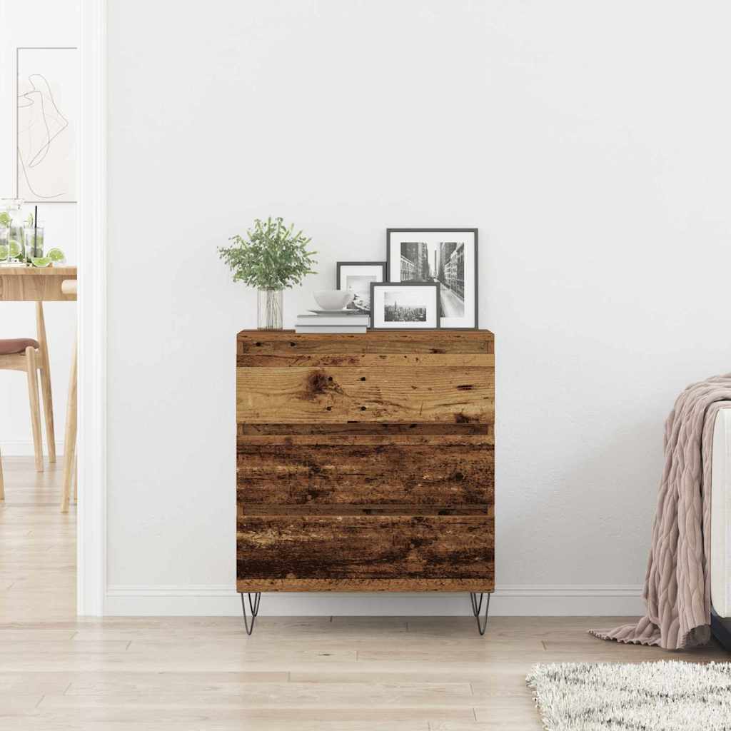 vidaXL Sideboard Old Wood 60 x 35 x 70 cm Engineered Wood 4