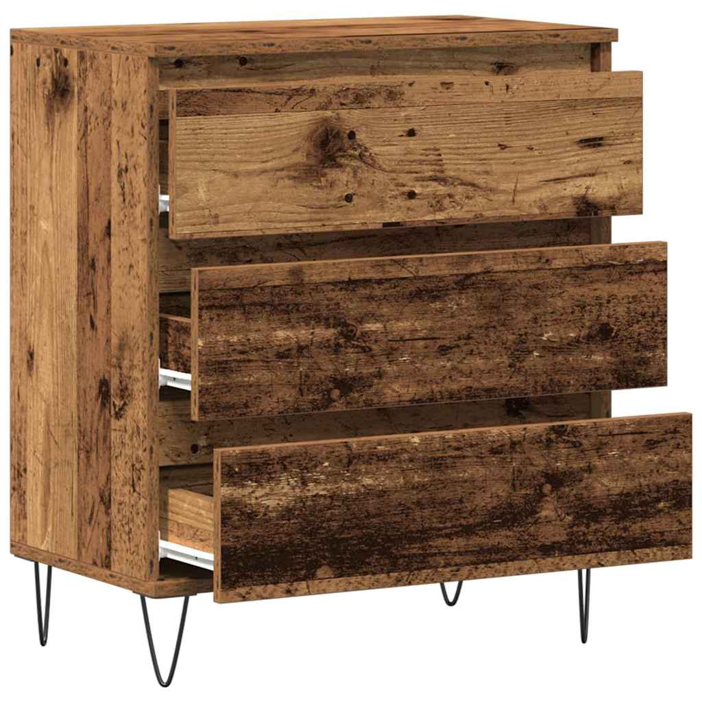 vidaXL Sideboard Old Wood 60 x 35 x 70 cm Engineered Wood 5