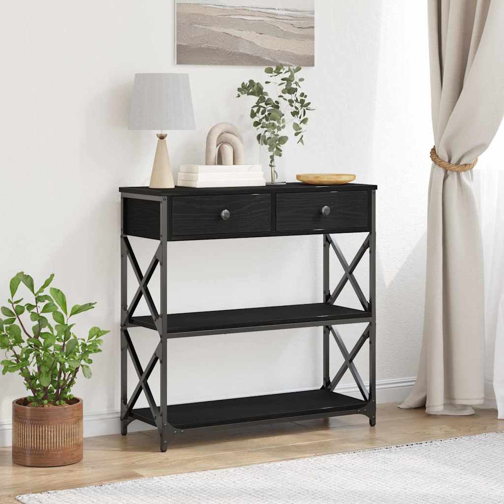 vidaXL Console Table 75x28x75 cm Engineered Wood