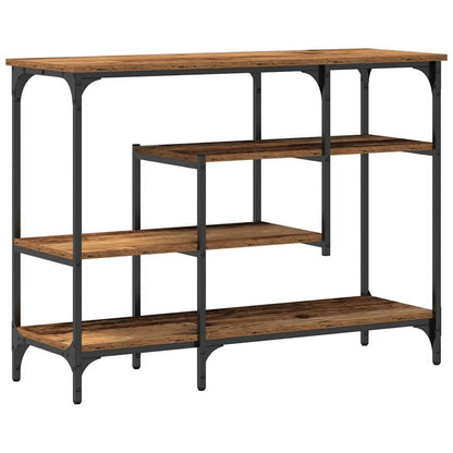 vidaXL Console Table Old wood 100 x 35 x 75 cm 2