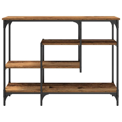 vidaXL Console Table Old wood 100 x 35 x 75 cm 5