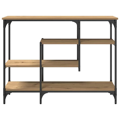 vidaXL Console Table Artisan oak 100 x 35 x 75 cm 5