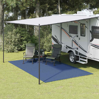 vidaXL Tent Carpet Blue 500 x 350 cm Polyester 1