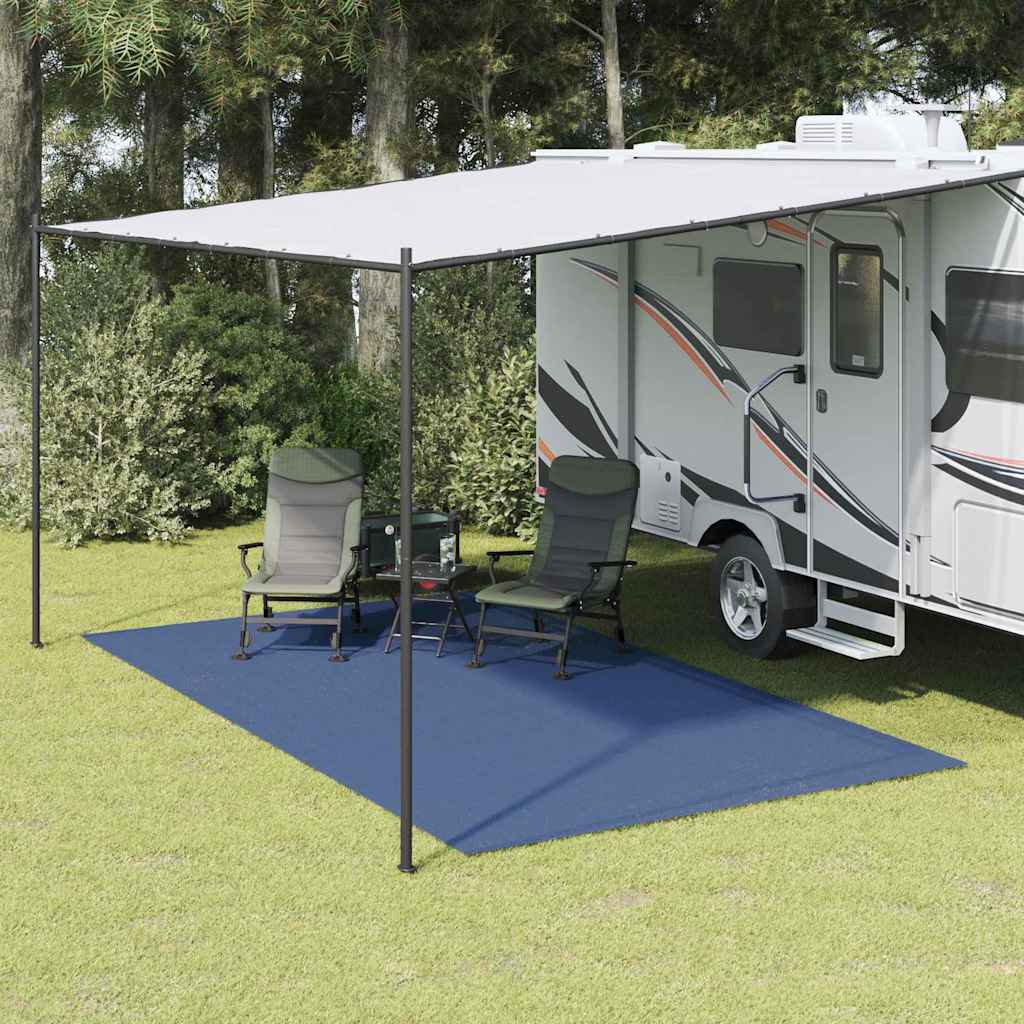 vidaXL Tent Carpet Blue 600 x 350 cm Polyester 1