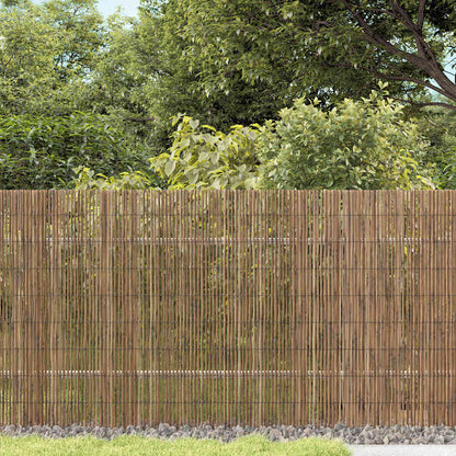 vidaXL Garden Fence Natural 1