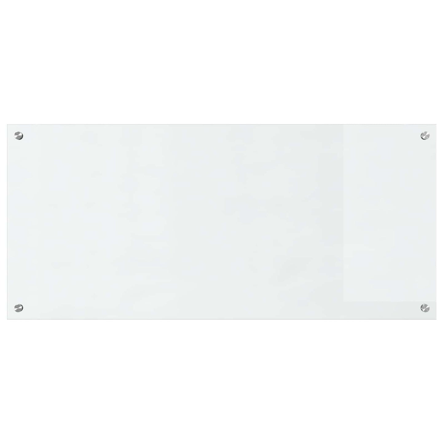 vidaXL Kitchen Backsplash Transparent 110 x 50 cm Tempered Glass 2
