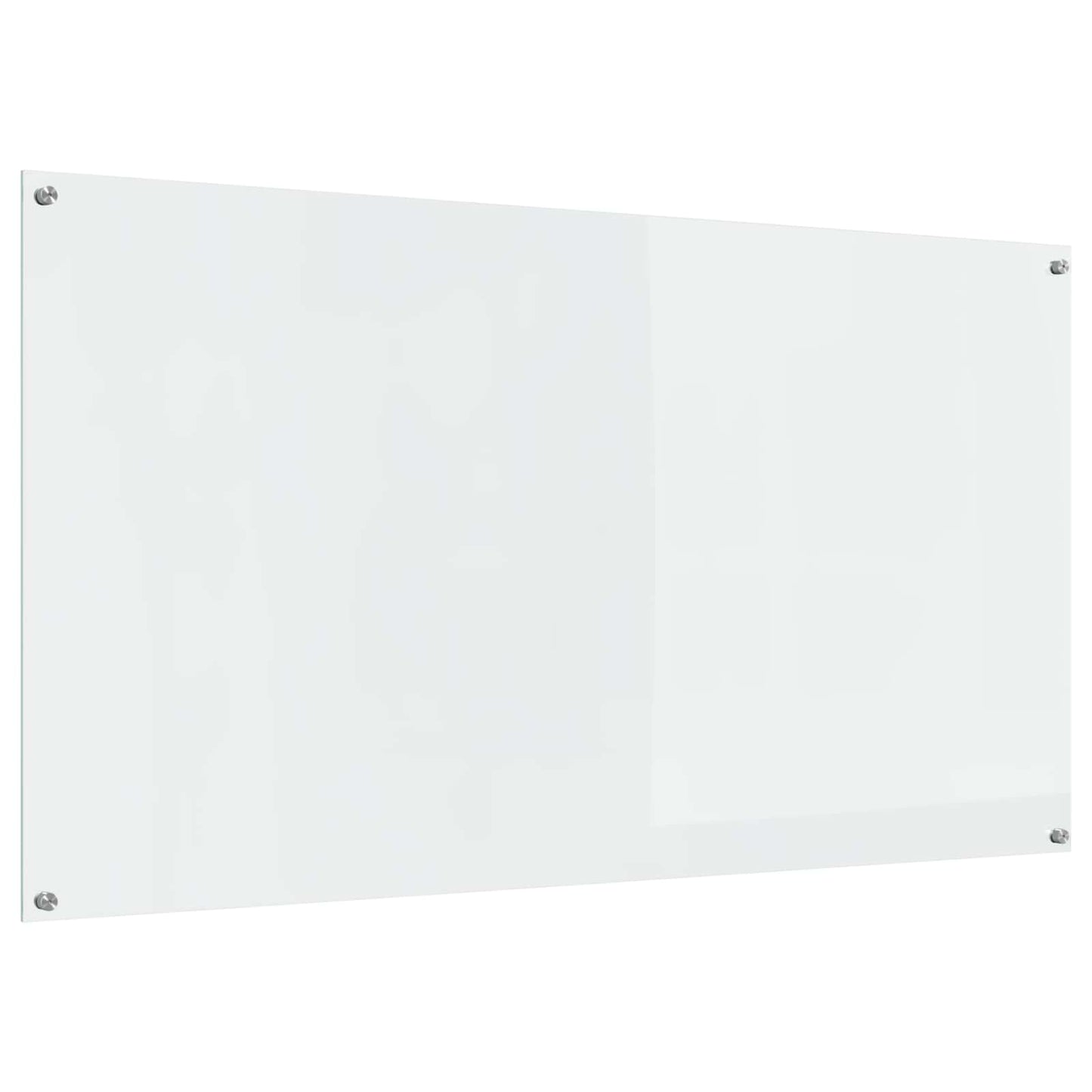 vidaXL Kitchen Backsplash Transparent 110 x 60 cm Tempered Glass 4