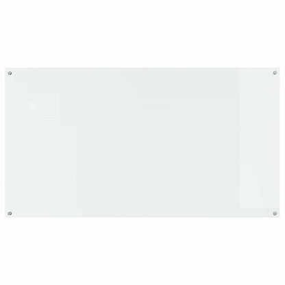 vidaXL Kitchen Backsplash Transparent 110 x 60 cm Tempered Glass 2