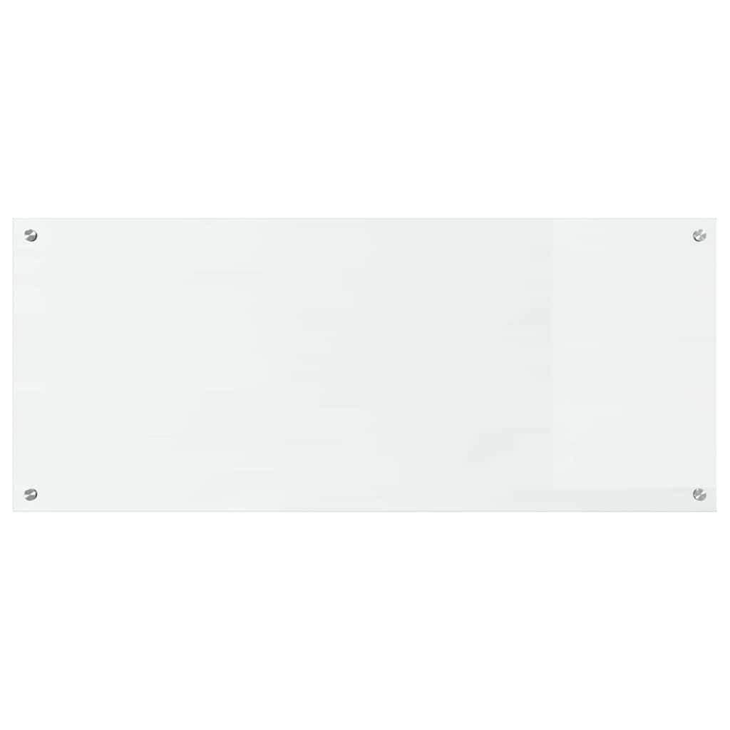 vidaXL Kitchen Backsplash Transparent 120 x 50 cm Tempered Glass 4