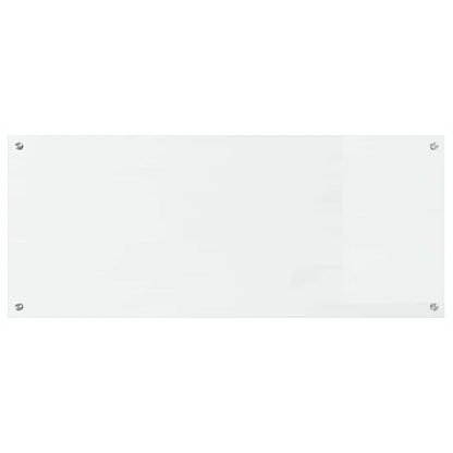 vidaXL Kitchen Backsplash Transparent 120 x 50 cm Tempered Glass 4