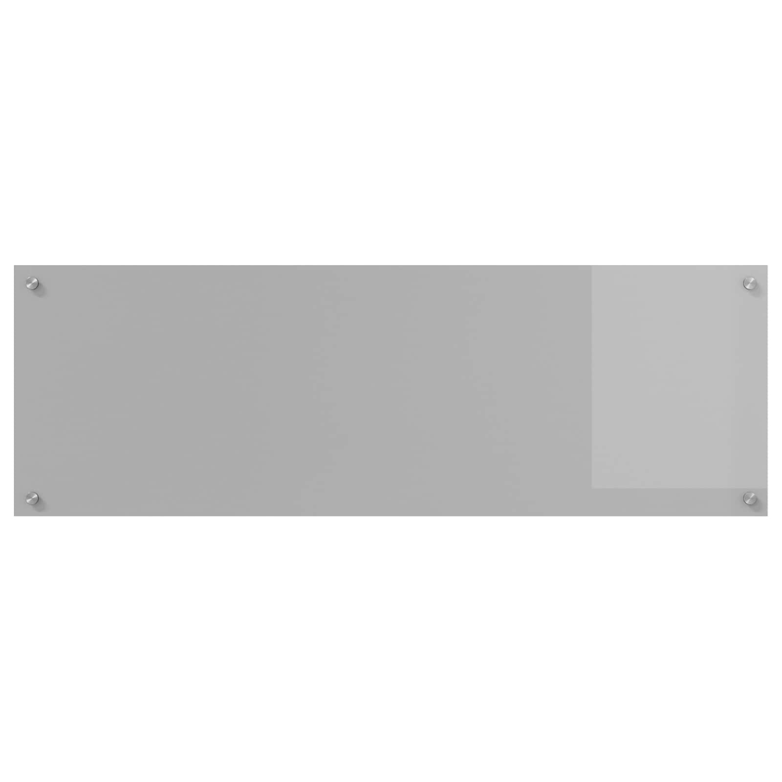 vidaXL Kitchen Backsplash Light Grey 120 x 40 cm Tempered Glass 2