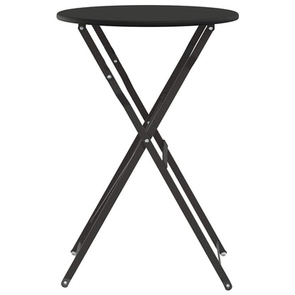 vidaXL Bistro Table Anthracite Ø 50 x 71 cm Powder-coated Steel 5