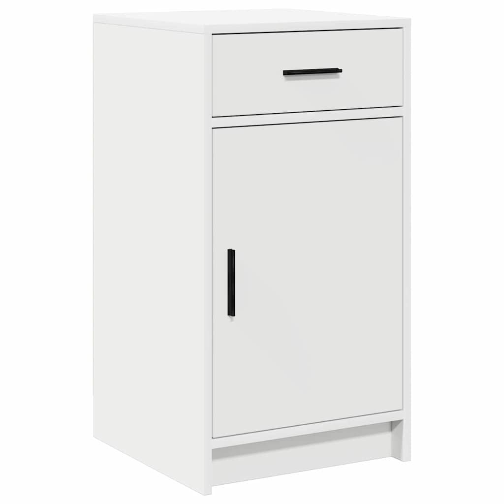 vidaXL Sideboard White 40 x 40.5 x 75 cm Engineered Wood 2