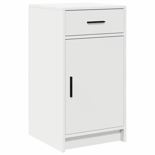 vidaXL Sideboard White 40 x 40.5 x 75 cm Engineered Wood 2