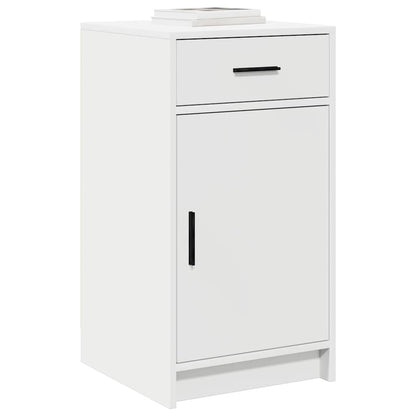 vidaXL Sideboard White 40 x 40.5 x 75 cm Engineered Wood 3