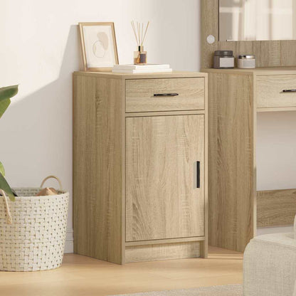 vidaXL Sideboard Sonoma Oak 40 x 40.5 x 75 cm Engineered Wood 1