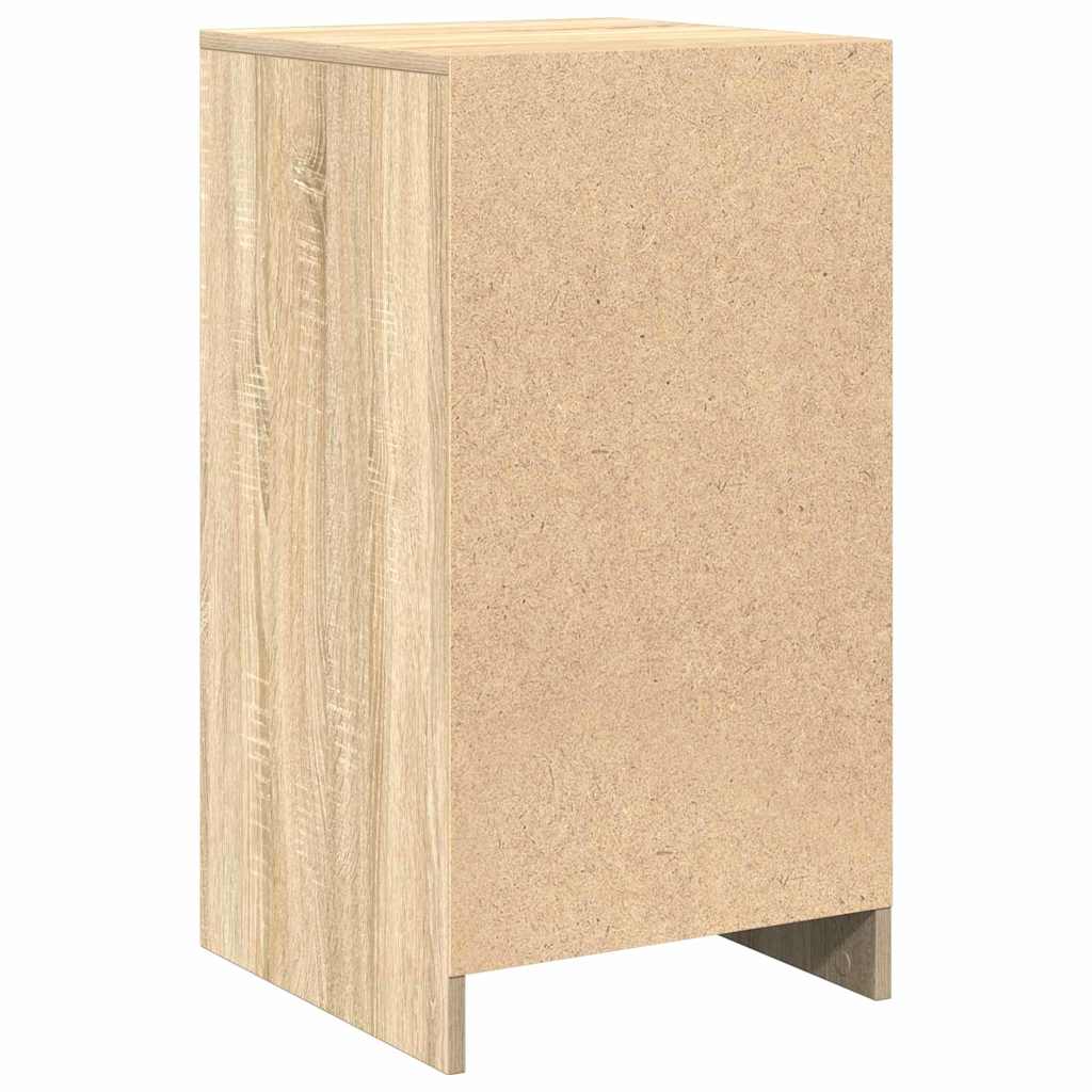 vidaXL Sideboard Sonoma Oak 40 x 40.5 x 75 cm Engineered Wood 6